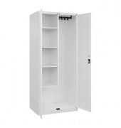 Putzmittelschrank Classic PLUS 080100-02 S10012 verkehrsweiß 80,0 x 50,0 x 185,0 cm, aufgebaut